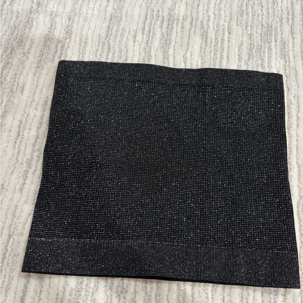 Black Sparkly Tube Top